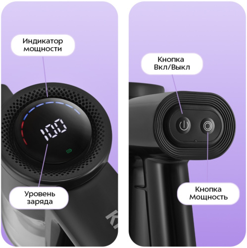 Вертикальный пылесос KITFORT КТ-5550