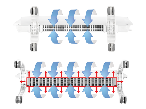 Электрический конвектор Ballu Transformer с блоком управления BEC/EVU-2500-M (механический)