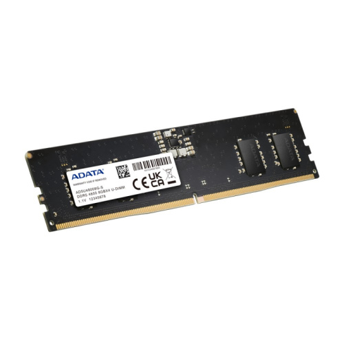 ОЗУ ADATA AD5U48008G-S 8GB DDR5 4800 UDIMM, CL40, 1.1V
