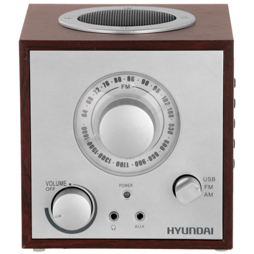 Радиоприемник Hyundai H-SRS200 вишня