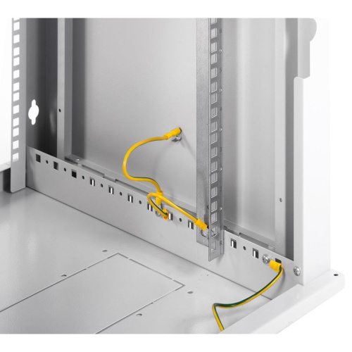 Шкаф коммутационный ЦМО ШРН-ЭКОНОМ ШРН-Э-12.350.1 настенный 12U 600x350мм пер.дв.металл серый