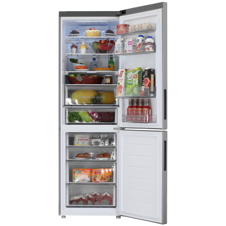 Холодильник Haier C4F637CXRGU1 серебристый