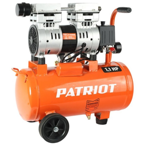 Компрессор поршневой Patriot WO 24-160 оранжевый