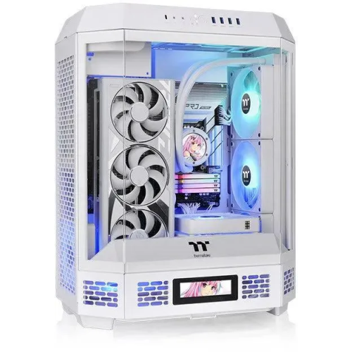 Корпус Thermaltake The Tower 600 белый (CA-1Z1-00M6WN-00) без БП ATX 11x120mm 5x140mm 4xUSB3.0 audio bott PSU