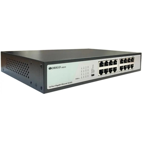 Неуправляемый коммутатор ORIGO OS2216/A1A 16x1000Base-T