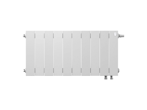 Биметаллический радиатор отопления  Royal Thermo Pianoforte 300 Vdr80 10 Секций Bianco Traffico