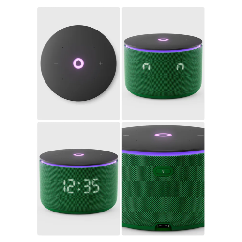 Умная колонка ЯНДЕКС Станция Мини 3 Про Алиса YNDX-00059GRN зеленый