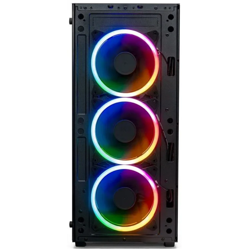 Корпус XASTRA A300 4FRGB Black (A300-4FR12F) ATX/Mesh/ full-size TG / 4x120mm FR120-FRGB fans