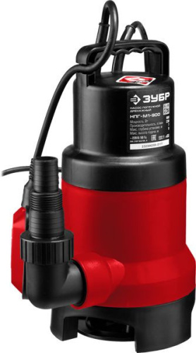 Насос дренажный Зубр НПГ-М1-900
