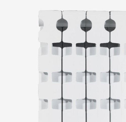 Алюминиевый радиатор отопления Fondital B4 500/100 Aleternum Bianco (14 секций)