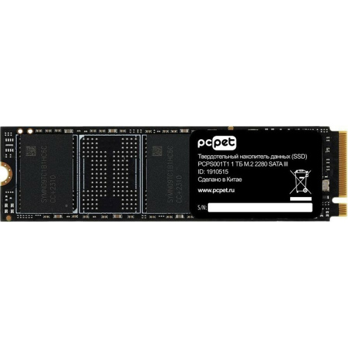 SSD PC Pet PCPS001T1 SATA III 1Tb M.2 2280 OEM