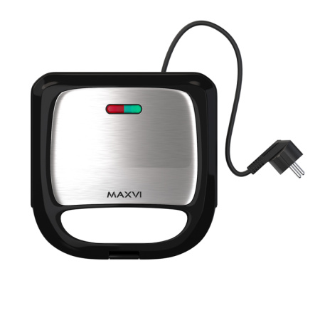 Сэндвичница MAXVI SM751S silver-black