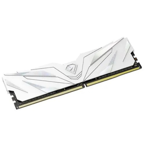 ОЗУ Netac Shadow II (NTSWD4P32SP-08W) DDR 4 DIMM 8Gb PC25600, 3200Mhz, C16 White, с радиатором