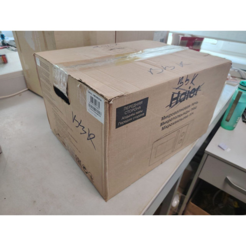 УЦ Микроволновая печь BBK 20MWS-723T/B черный (плохая упаковка, б/у, нет документация, замена панели управления)