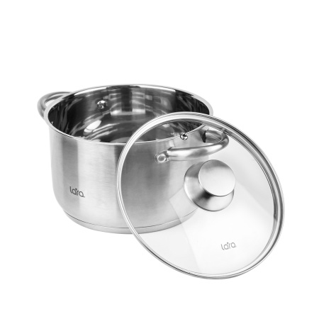 Кастрюля LARA LR02-270 Афина нерж