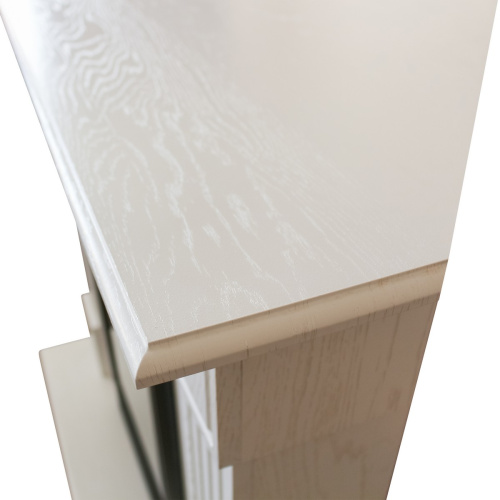 Электрокамин RealFlame Andrea Corner WT фактурный белый с очагом 3D Olympic