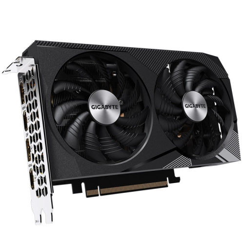 Видеокарта Gigabyte Nvidia GeForce RTX 3060 WINDFORCE OC (GV-N3060WF2OC-12GD) 12288Mb PCI-E 4.0 192 GDDR6 1792/15000 HDMIx2 DPx2 HDCP Ret