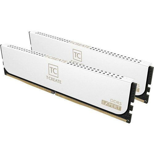 ОЗУ TEAMGROUP T-Create Expert 96GB (CTCWD596G6800HC36DDC01) (2x48GB) DDR5 6800MHz CL36 (36-46-46-84) 1.4V / White