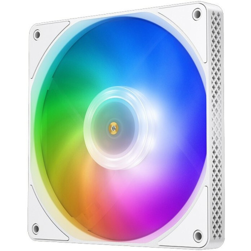 Вентилятор JONSBO HF1415 White 140х140х15мм (PWM, ARGB LED, 700-1650об/мин, белый) Retail