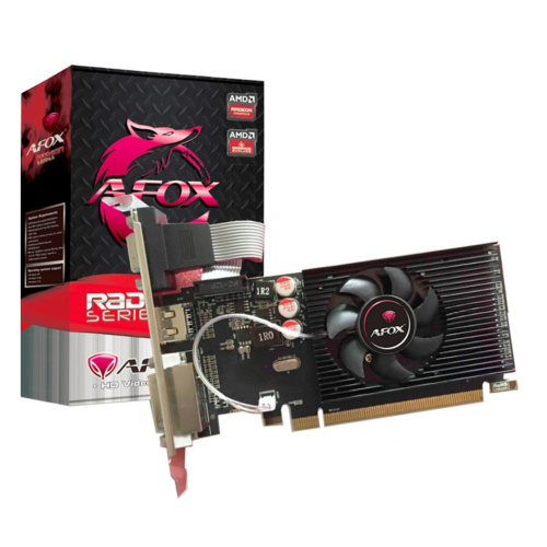 Видеокарта AFOX AFR5230-2048D3L5 Radeon R5 230 2GB DDR3 64Bit DVI HDMI VGA LP Single Fan