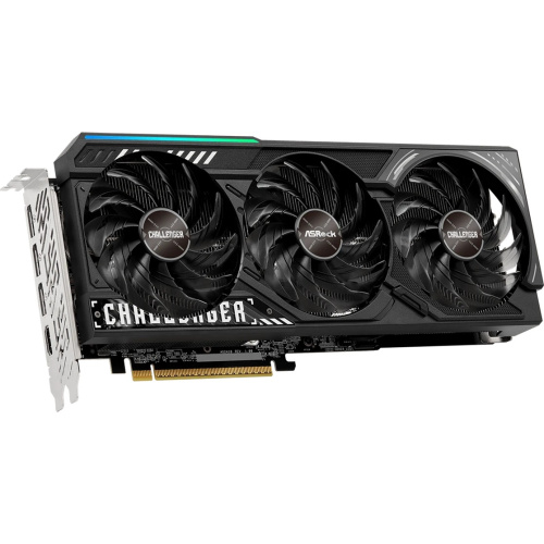 Видеокарта ASRock Radeon RX 9070 XT Challenger 16GB (RX9070XT CL 16G) //RX 9070XT, HDMI, DP*3, 16G, D6