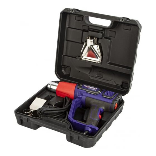 Строительный фен ПУЛЬСАР ФС 2000-2Д (кейс + 4 насадки) (792-544)