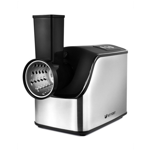 Мясорубка Kitfort КТ-2104 серебристый/черный