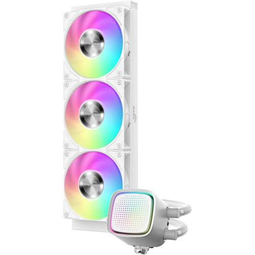 СВО SAMA L50 360WH (L50-WHWAYX03-G) (320W, 360mm, White, ARGB/ Fans 3x120mm, 72.3CFM, 28dBA, 2200RPM)