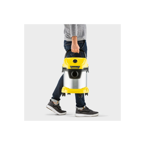 Строительный пылесос Karcher WD 3 S V-15/4/20 1.628-138.0 желтый