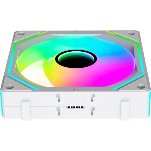 Вентилятор Ocypus Gamma F12 UNI WH ARGB 3 in 1, 3x120x120x25mm, 4-Pin PWM, 800-1800 RPM, 31 DBA Max, Hydro Bearing