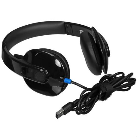 Проводные наушники Logitech H540 черный
