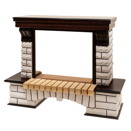 Портал для электрокамина Country 25,5/26 WT Античный дуб