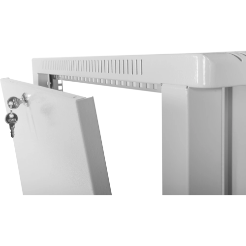 Шкаф коммутационный ЦМО ШРН-15.500 настенный 15U 600x529мм светло-серый