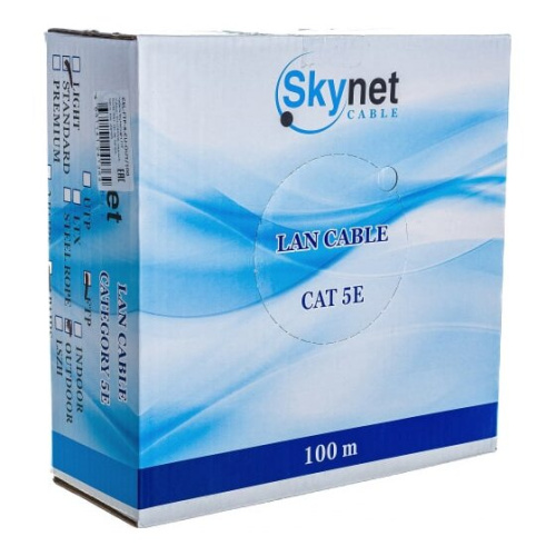 Витая пара SkyNet CSL-FTP-4-CU-OUT/100 FTP черный
