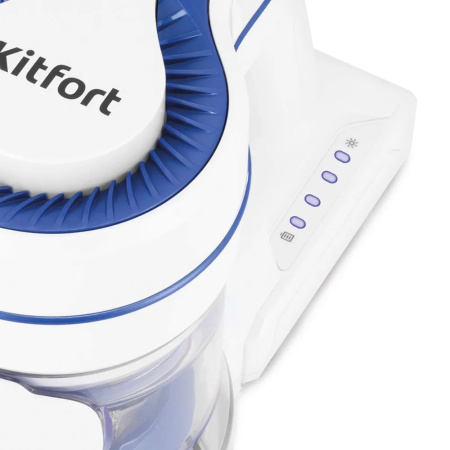 Пылесос KitFort КТ-5512 синий/белый