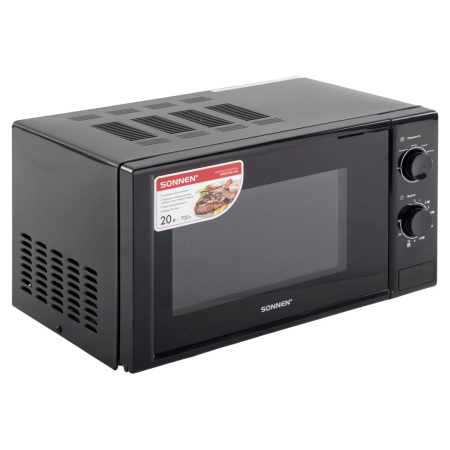 Микроволновая печь SONNEN MW2070BL-6M черная