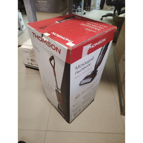 УЦ Пылесос THOMSON VH20BW01 (плохая упаковка, б/у, ремонт АКБ, удаление воздушной пробки из системы подачи воды)