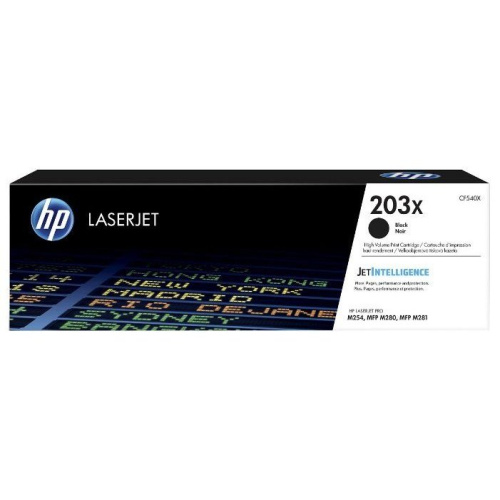 Картридж лазерный HP 203X CF540X черный (3200стр.) для HP M254/280/281