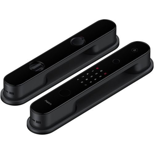 Умный замок Aqara D100 Zigbee (ZNMS20LM) врезной разбл.отпеч.паль. 2480mAh черный