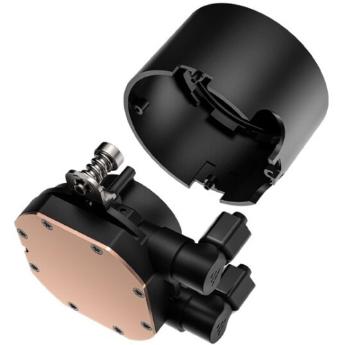 СВО PcCooler DA240 ARGB BK (270W, 240mm, Black, Fans 2x120mm, 73.6CFM, -dBA, 1800RPM/ Pump height 55mm, 3000RPM)