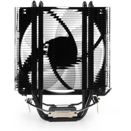 Кулер ExeGate Dark Magic EE400XL-PWM.ARGB EX295003RUS (Al+Cu, черное покрытие, 4 тепл.трубки, LGA775/1150/1151/1155/1156/1200/1700/AM2/AM2+/AM3)