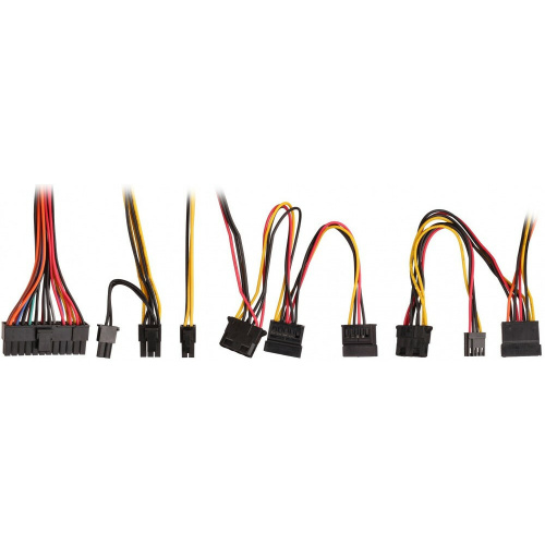 Блок питания ExeGate ES261569RUS-PC 500W UNS500, ATX, PC, 12cm fan, 24p+4p, 6/8p PCI-E, 3xSATA, 2xIDE, FDD + кабель 220V