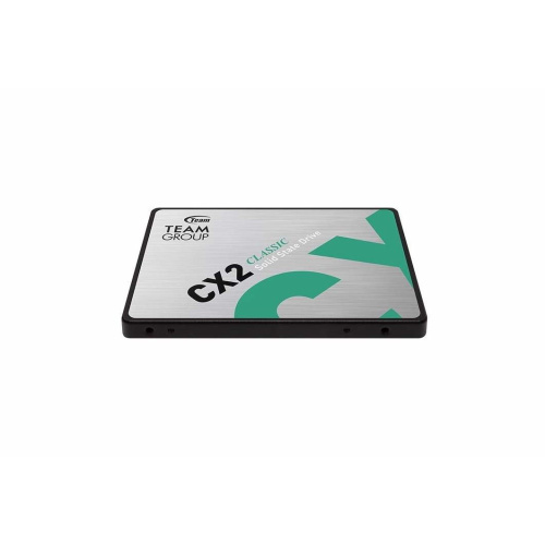 SSD Team Group CX2 (T253X6002T0C101) 2.5"; 2TB SATA 6Gb/s, 540/490, MTBF 1M, 3D TLC, 1600TBW, 0,73DWPD, RTL