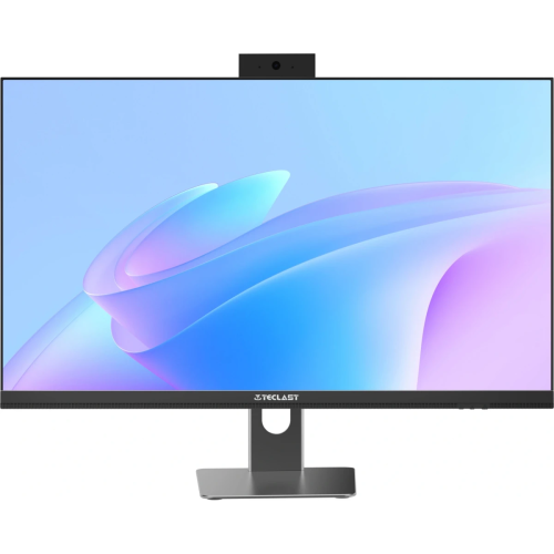 Моноблок Teclast T27 Air (12600H32G1TFKRU) 27" 2K i5 12600H (2.7) 32Gb SSD1Tb Iris Xe CR Win11Pro GbitEth WiFi BT 120W клавиатура мышь Cam черный