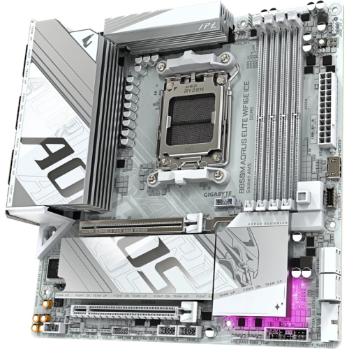 Материнская плата GigaByte B850M Aorus Elite Wifi6E Iсе rev. 1.1