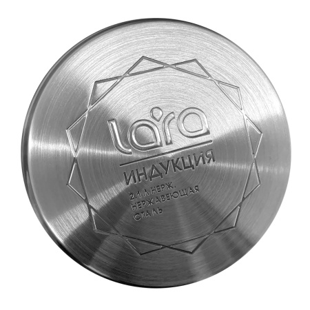 Кастрюля LARA LR02-291 нерж Премиум