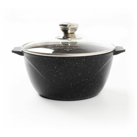 Кастрюля МЕЧТА 45802 Гранит black 5л