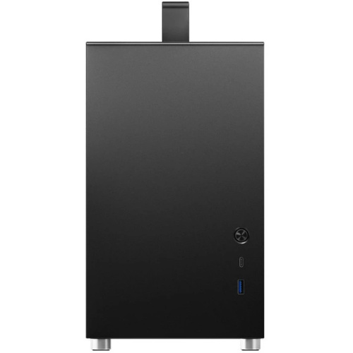 Корпус Jonsbo T8 Plus Black без БП, боковые панели из закаленного стекла, mini-ITX, черный