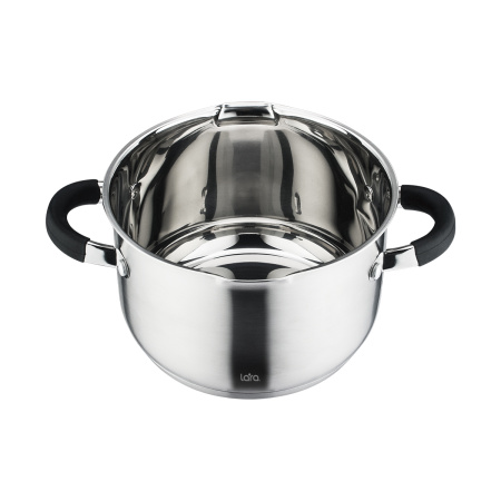 Кастрюля LARA LR02-9003 нерж