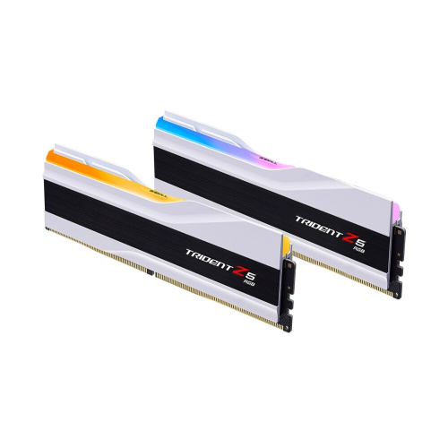 ОЗУ G.SKILL Trident Z5 RGB 64GB (F5-6000J3636F32GX2-TZ5RW) (2x32GB) DDR5 6000MHz CL36 (36-36-36-96) 1.35V / White